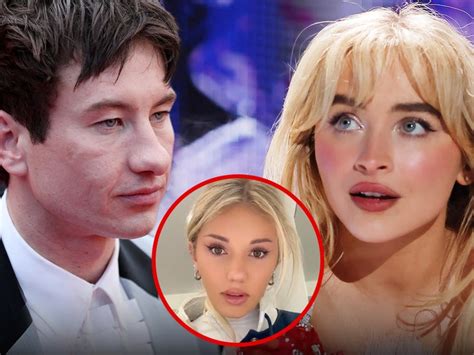 Breckie Hill fuels rumors Barry Keoghan cheated on Sabrina。